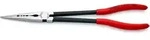 KNIPEX Montierzange mit Querprofilen 280 mm schwarz atramentiert mit Kunststoff