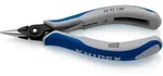 KNIPEX Pr&auml;zisions-Elektronikzange, flachrund - 3452130