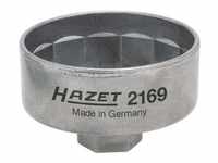 HAZET Ölfilter-Schlüssel Vierkant 10 mm (3/8 Zoll) Außen 14-kant - 2169