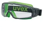 uvex Vollsichtbrille u-sonic grau grau/gr&uuml;n/transparent - 9308245 -