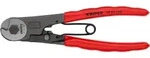 KNIPEX Bowdenzugschneider 150 mm schwarz atramentiert mit Kunststoff &uuml;berzogen