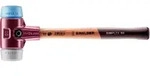 HALDER SIMPLEX - Schonhammer mit TE-Geh&auml;use und Holzstiel, TPE-mid / TPE-soft -