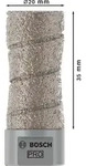 Bosch PRO Diamantfr&auml;ser, D 20 mm, L1 35 mm - 2608599011