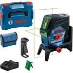 Bosch Kombilaser GCL 2-50 CG, mit 1 x 2,0 Li-Ion Akku, RM 2, L-BOXX blau/schwarz -