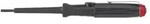Wiha Spannungspr&uuml;fer 150-250 Volt Schlitz schwarz, mit Ansteckclip - 10 St&uuml;ck...