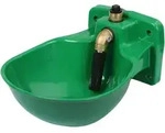 Kerbl Tr&auml;nkebecken K75 - 1/2" mit Rohrventil gr&uuml;n - 221875 - gr&uuml;n