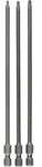 Bosch Schrauberbit-Set Extra-Hart, 3-teilig, T8, T10, T15 - 2607001763