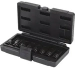 KS Tools 1/2" Kraft-Bit-Stecknuss-Satz Torx, 8-tlg, T30-T80, lang - 911.0901