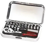KS Tools 1/4" CHROME Bit-Satz, 31-tlg hochglanz Bits - 918.4500