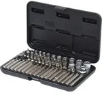 KS Tools 1/4"+3/8"+1/2" Torx-Steckschl&uuml;ssel- und Bit-Satz, 57-tlg - 911.4305