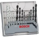 Bosch Bohrer-Set f&uuml;r Metall-, Holz-, Steinbearbeitung, 15-teilig, 3 - 8mm -