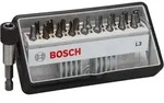 Bosch Schrauberbit-Set Robust Line L Extra-Hart, 18 + 1-teilig, 25 mm, Sicherh. Bits