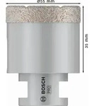 Bosch PRO Diamanttrockenbohrer Dry Speed Best for Ceramic, 55 x 35 mm - 2608587126