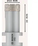 Bosch PRO Diamanttrockenbohrer Dry Speed Best for Ceramic, 22 x 35 mm - 2608587116