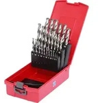 KS Tools HSS-G Spiralbohrer-Satz, Kunststoffkassette, 25-tlg 1-13mm - 330.2623