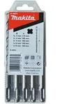 Makita HM Bohrer-Set V-PLUSNr. 3, &Oslash; 5 x 110mm und &Oslash; 6/8/10/12 x 160mm - SDS-PLUS -