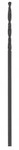 Bosch Metallbohrer HSS-R, DIN 338 D= 1,0 mm, L= 34 mm - 2609255000