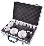 Makita HSS BiM Lochs&auml;gen gro&szlig;es Sanit&auml;r-Set, &Oslash; 19-75mm - Schnitttiefe 38mm -