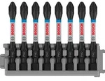 Bosch PRO Schrauberbit-Set Impact Control, 8-teilig, PH2, 50 mm - 2608522330