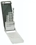 Bosch Steinbohrer-Set 5,0x85, 5,5x85 / 6,0x100 / 6,5x100 / 7,0x100 / 8,0x120, 6-tlg.