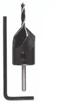 Bosch Holzspiralbohrer mit Senker D= 3,0 mm, L= 60 mm - 2609255216