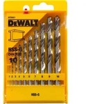 DEWALT Metallbohrer-Set HSS-G 10-tlg. - DT5921-QZ