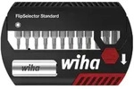 Wiha Bit Set FlipSelector Standard 25 mm TORX 13-teilges Set 1/4 zoll C6,3 - 39124