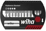 Wiha Bit Set FlipSelector Standard 25 mm gemischt 13-teilges Set 1/4 zoll C6,3 -