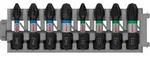 Bosch PRO Schrauberbit-Set Impact Control, 8-teilig, PH1, 3x PH2, PH3, 2 x PZ2, PZ3,