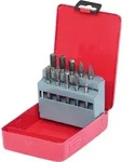 KS Tools HM Fr&auml;sstift-Satz, Stahlblechkassette, 10-tlg - 515.3210