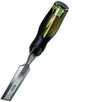 STANLEY FATMAX Stechbeitel, Kunststoffgriff mit Schlagkappe, durchgehende Klinge, 50