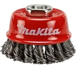 Makita Topfb&uuml;rste, 65 mm - gezopft - verzinkter Stahl - M14 - P-04488