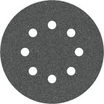 Bosch PRO Schleifblatt F355, 125 mm, 8 L&ouml;cher, Klett, 5er-Pack - 2608605117