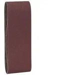 Bosch Schleifband-Set f&uuml;r Bandschleifer, rote Qualit&auml;t K=100, 65 x 410 mm, 3-tlg. -