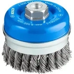 Bosch PRO Topfb&uuml;rste, Stahl, gezopfter Draht, M14 - 1608614000