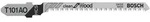 Bosch Stichs&auml;geblatt T 101 AO f&uuml;r Weichholz, Sperrholz - 2608630031