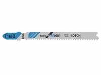 Bosch Stichsägeblatt T 118 B Basic for Metal 10 Pack á 3 Stück - 2608631673