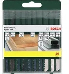 Bosch S&auml;geblattkassette Holz/Metall/Kunststoff (U-Schaft), 10-teilig - 2607019460