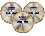 DEWALT CONSTRUCTION Kreiss&auml;geblatt-Set station&auml;r &oslash; 305mm 3-tlg. - DT1964-QZ