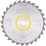 Metabo S&auml;geblatt power cut wood professional 300x2,8/1,8x30, Z28 WZ 15&deg; - 628014000