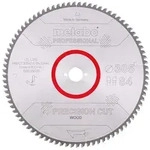 Metabo S&auml;geblatt precision cut wood - professional WZ 5&deg; neg - 628229000