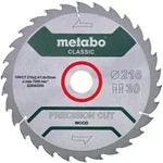 Metabo S&auml;geblatt precision cut wood - classic 216x2,4/1,6x30, Z30 WZ 22&deg; / - Karton
