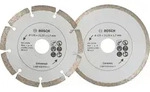 Bosch Diamanttrennscheibe f&uuml;r Fliesen und Baumaterial, 2er-Pack - 2607019484