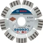 Bosch PRO Diamanttrennscheibe Best for Abrasive, 115/125 - 2608602679