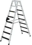 Munk Stufen-Stehleiter 250 kg beidseitig begehbar mit clip-step R13 - 043808