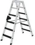 Munk Stufen-Stehleiter 250 kg beidseitig begehbar mit clip-step R13 - 043806