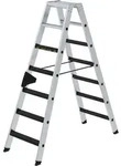 Munk Stufen-Stehleiter 250 kg beidseitig begehbar mit clip-step R13 - 043807