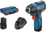 Bosch Akku-Drehschlagschrauber GDR 12V-110, mit 2 x 3.0 Ah Li-Ion Akku, L-BOXX -