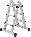 Munk Teleskopleiter 4-teilig mit Traverse - 032121