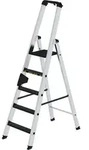 Munk Stufen-Stehleiter 250 kg einseitig begehbar mit clip-step R13 - 042705
